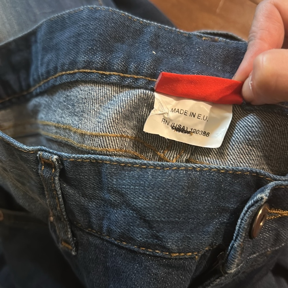 Ducati Desmo Motorcycle Riding Jeans Blue Denim Approx 36x28 - Picture 8 of 9